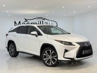 USED 2019 02 LEXUS RX L 3.5 450h L V6 SUV 5dr Petrol Hybrid E-CVT 4WD Euro 6 (s/s) (313 ps) Impeccable Lexus history, 7 SEATER
