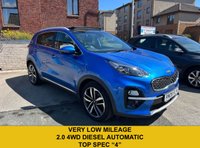 USED 2019 09 KIA SPORTAGE 2.0 CRDi EcoDynamics+ 4 SUV 5dr Diesel Auto AWD Euro 6 (s/s) (182 bhp) 