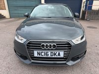 USED 2016 16 AUDI A1 1.4 TFSI Sport Hatchback 3dr Petrol Manual Euro 6 (s/s) (125 ps) LOVELY CAR, &pound;35 ROAD TAX, MOT JAN27