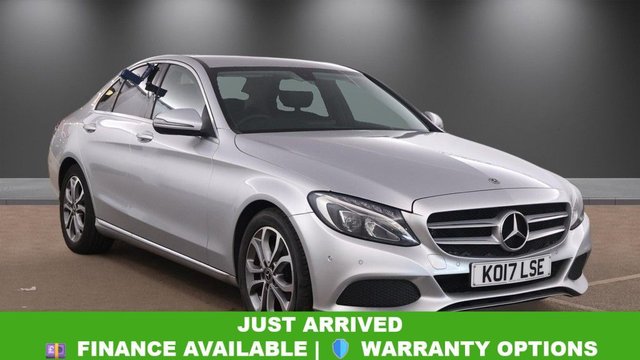 2017 17 MERCEDES-BENZ C-CLASS 2.0 C200 Sport Saloon 4dr Petrol G-Tronic+ Euro 6 (s/s) (184 ps) 