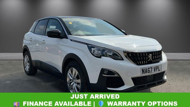 View our Peugeot 3008 1.2 PureTech Active SUV 5dr Petrol Manual Euro 6 (s/s) (130 ps)