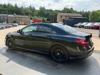 USED 2018 68 MERCEDES-BENZ CLA 1.6 CLA200 AMG Line Night Edition (Plus) Coupe 4dr Petrol 7G-DCT Euro 6 (s/s) (156 ps) HARMAN KARDON SOUND SAT NAV CRUISE