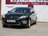 USED 2014 64 FORD MONDEO 2.0 TDCi Titanium X Business Edition Estate 5dr Diesel Manual Euro 5 (163 ps) 