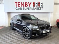 USED 2019 69 BMW X4 3.0 30d M Sport X SUV 5dr Diesel Auto xDrive Euro 6 (s/s) (265 ps) REV CAM+21"ALLOYS+SOPHISTO GREY