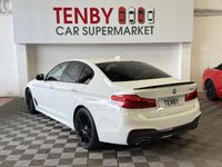 USED 2017 17 BMW 5 SERIES 3.0 530d M Sport Saloon 4dr Diesel Auto Euro 6 (s/s) (265 ps) 19"ALLOYS+AMB LIGHT+FHTD SEATS