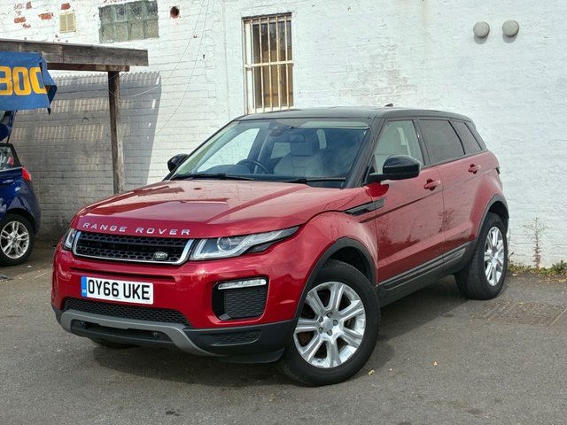 View our LAND ROVER RANGE ROVER EVOQUE