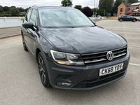 USED 2018 68 VOLKSWAGEN TIGUAN 2.0 TDI SE Navigation SUV 5dr Diesel Manual Euro 6 (s/s) (150 ps) BLUETOOTH, CLIMATE, USB, 12m MOT