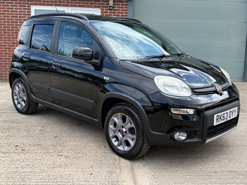 USED 2013 63 FIAT PANDA 0.9 TwinAir 4x4 Hatchback 5dr Petrol Manual Euro 5 (s/s) (85 bhp) LOVELY CAR ,GREAT HISTORY
