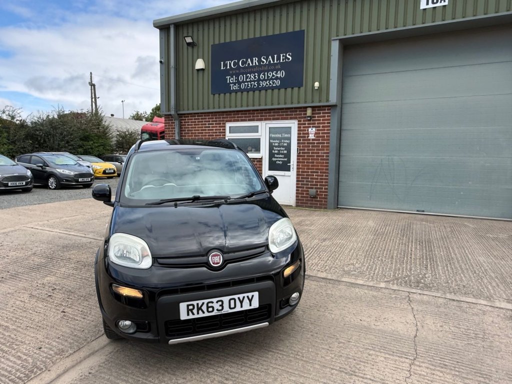 USED 2013 63 FIAT PANDA 0.9 TwinAir 4x4 Hatchback 5dr Petrol Manual Euro 5 (s/s) (85 bhp) LOVELY CAR ,GREAT HISTORY