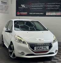 USED 2014 14 PEUGEOT 208 1.6 THP GTi Hatchback 3dr Petrol Manual Euro 5 (200 ps) bluetooth dual zone AC
