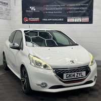 USED 2014 14 PEUGEOT 208 1.6 THP GTi Hatchback 3dr Petrol Manual Euro 5 (200 ps) bluetooth dual zone AC