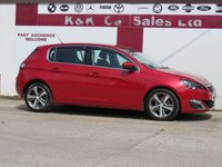 USED 2015 15 PEUGEOT 308 1.2 PureTech Allure Hatchback 5dr Petrol Auto Euro 6 (s/s) (130 ps) 