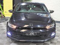 USED 2015 65 VOLKSWAGEN SCIROCCO 2.0 TSI BlueMotion Tech R-Line Hatchback 3dr Petrol Manual Euro 6 (s/s) (180 ps) ONLY 83K FULL LEATHER A/C VGC