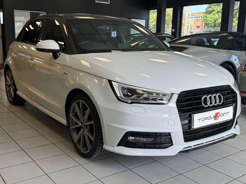 USED 2018 18 AUDI A1 1.4 A1 Sportback TFSI Black Edition Nav 5dr SH + SAT NAV + BLACK EDITION