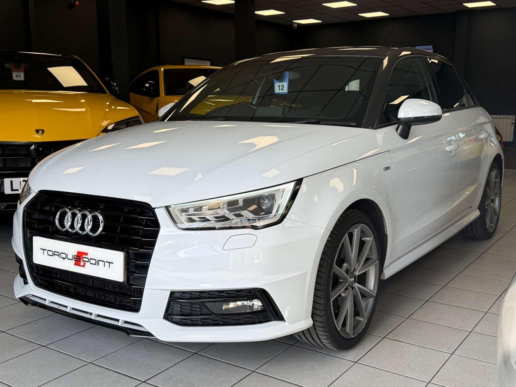 USED 2018 18 AUDI A1 1.4 A1 Sportback TFSI Black Edition Nav 5dr SH + SAT NAV + BLACK EDITION