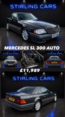 USED 1993 K MERCEDES-BENZ SL 3.0L 2d  AUTO  190 BHP 
