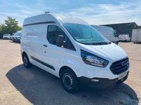 USED 2020 69 FORD TRANSIT CUSTOM 2.0 TDCI T300 LEADER ECOBLUE L1 H2 SWB HIGH ROOF 105BHP. 98K MILES. AC. SENSORS. PX RARE SWB H/ROOF. AC. SENSORS. 98K MLS. LEADER.