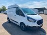 USED 2020 69 FORD TRANSIT CUSTOM 2.0 TDCI T300 LEADER ECOBLUE L1 H2 SWB HIGH ROOF 105BHP. 98K MILES. AC. SENSORS. PX RARE SWB H/ROOF. AC. SENSORS. 98K MLS. LEADER.