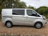 USED 2019 19 FORD TRANSIT CUSTOM 2.0 300 EcoBlue Limited Crew Van Double Cab 5dr Diesel Manual L1 H1 Euro 6 (6 Seat) (130 ps) 