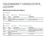 USED 2023 23 VOLKSWAGEN T-CROSS 1.0 TSI SE SUV 5dr Petrol Manual Euro 6 (s/s) (95 ps) 1 OWNER - FULL DEALERSHIP HISTORY!