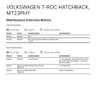 USED 2023 23 VOLKSWAGEN T-ROC 1.5 TSI Life SUV 5dr Petrol DSG Euro 6 (s/s) (150 ps) 1 OWNER - FULL DEALERSHIP HISTORY!