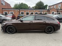 USED 2017 17 MERCEDES-BENZ CLA 2.1 CLA220d AMG Line Shooting Brake 5dr Diesel 7G-DCT 4MATIC Euro 6 (s/s) (177 ps) PAN ROOF - AMG LINE - SENSORS