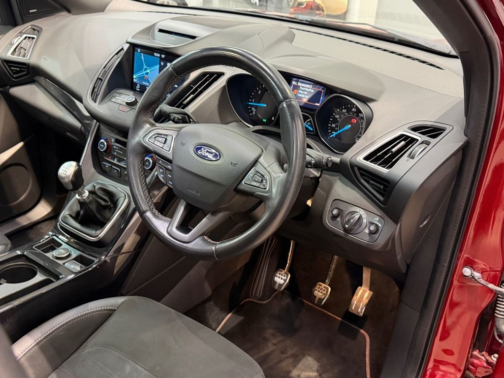 USED 2017 17 FORD KUGA 2.0 TDCi ST-Line X SUV 5dr Diesel Manual AWD Euro 6 (s/s) (180 ps) 