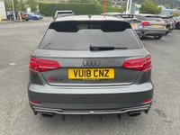 USED 2018 18 AUDI RS3 2.5 TFSI Sportback 5dr Petrol S Tronic quattro Euro 6 (s/s) (400 ps) 