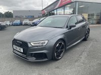 USED 2018 18 AUDI RS3 2.5 TFSI Sportback 5dr Petrol S Tronic quattro Euro 6 (s/s) (400 ps) 