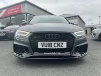 USED 2018 18 AUDI RS3 2.5 TFSI Sportback 5dr Petrol S Tronic quattro Euro 6 (s/s) (400 ps) 