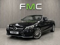 USED 2017 17 MERCEDES-BENZ C CLASS 2.1 C220d AMG Line Cabriolet 2dr Diesel G-Tronic+ 4MATIC (170 ps) **Only 16,000 Miles - Convertible** 