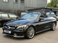 USED 2017 17 MERCEDES-BENZ C CLASS 2.1 C220d AMG Line Cabriolet 2dr Diesel G-Tronic+ 4MATIC (170 ps) **Only 16,000 Miles - Convertible** 