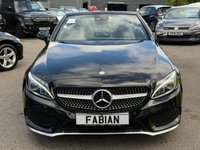 USED 2017 17 MERCEDES-BENZ C CLASS 2.1 C220d AMG Line Cabriolet 2dr Diesel G-Tronic+ 4MATIC (170 ps) **Only 16,000 Miles - Convertible** 