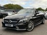 USED 2017 17 MERCEDES-BENZ C CLASS 2.1 C220d AMG Line Cabriolet 2dr Diesel G-Tronic+ 4MATIC (170 ps) **Only 16,000 Miles - Convertible** 