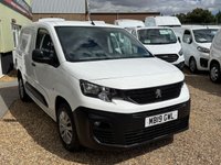 USED 2019 19 PEUGEOT PARTNER 1.5 BlueHDi 1000 Professional Standard Panel Van 5dr Diesel Manual SWB Euro 6 (100 bhp) ???? LOW RATE FINANCE AVAILABLE