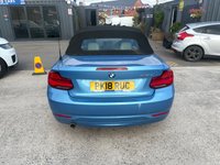 USED 2018 18 BMW 2 SERIES 2.0 218d SE Convertible 2dr Diesel Auto Euro 6 (s/s) (150 ps) AUTOTRADER TOP RATED SELLER 2026/27