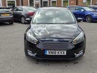 USED 2018 18 FORD FOCUS 1.0T EcoBoost Titanium Hatchback 5dr Petrol Auto Euro 6 (s/s) (125 ps) NAV + PARKING SENSORS + AUTO