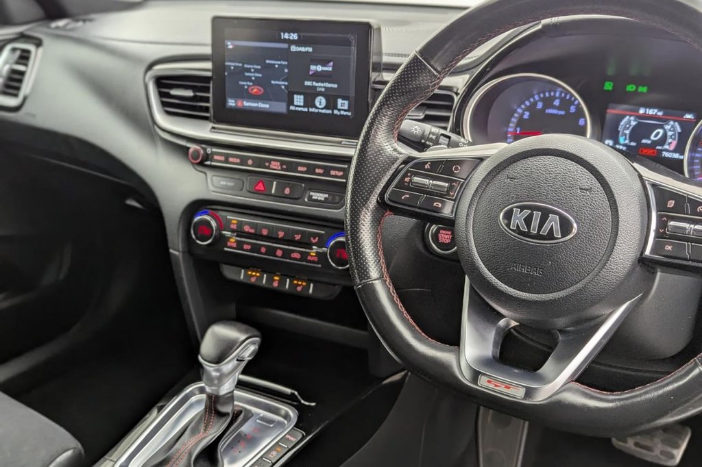 USED 2019 68 KIA PROCEED 1.6 T-GDi GT Shooting Brake 5dr Petrol DCT Euro 6 (s/s) (201 bhp) Car Play, Sat Nav, Keyless