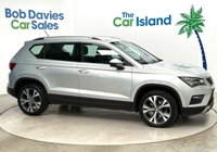 USED 2017 67 SEAT ATECA 1.4 EcoTSI SE Technology SUV 5dr Petrol Manual Euro 6 (s/s) (150 ps) Full Seat Service History, SATNAV, CarPlay, Parking Camera, Heated Seats, 61000 Miles Cruise Control & 18" Alloys
