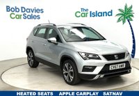 USED 2017 67 SEAT ATECA 1.4 EcoTSI SE Technology SUV 5dr Petrol Manual Euro 6 (s/s) (150 ps) Full Seat Service History, SATNAV, CarPlay, Parking Camera, Heated Seats, 61000 Miles Cruise Control & 18" Alloys