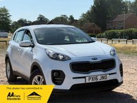 USED 2016 16 KIA SPORTAGE 1.7 CRDi 1 Euro 6 (s/s) 5dr FSH+New Service+Tow Bar+2 KEYS