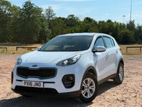 USED 2016 16 KIA SPORTAGE 1.7 CRDi 1 Euro 6 (s/s) 5dr FSH+New Service+Tow Bar+2 KEYS