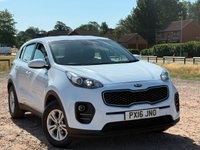 USED 2016 16 KIA SPORTAGE 1.7 CRDi 1 Euro 6 (s/s) 5dr FSH+New Service+Tow Bar+2 KEYS