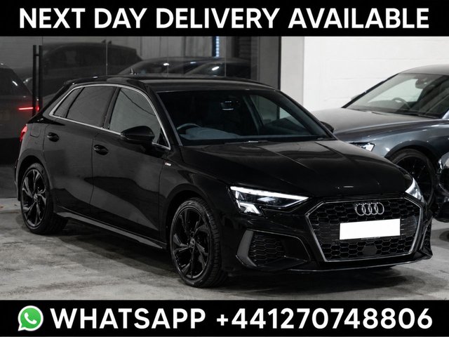 View our Audi A3 1.0 TFSI 30 S line Sportback 5dr Petrol S Tronic Euro 6 (s/s) (110 ps)
