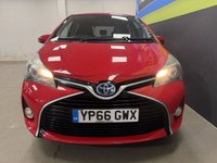 USED 2016 66 TOYOTA YARIS 1.5 VVT-h Icon Hatchback 5dr Petrol Hybrid E-CVT Euro 6 (101 ps) 