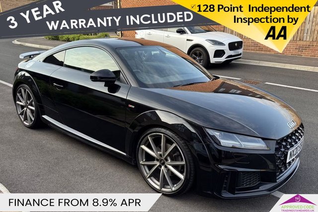 View our Audi TT 2.0 TFSI 40 Black Edition Coupe 3dr Petrol S Tronic Euro 6 (s/s) (197 ps)