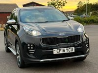USED 2016 16 KIA SPORTAGE 1.6 T-GDi GT-Line DCT AWD Euro 6 5dr New Service +ULEZ+ 2 keys