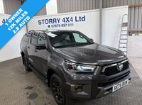 USED 2025 75 TOYOTA HILUX 2.8 D-4D-h Invincible X Pickup 4dr Diesel Hybrid Auto 4WD Euro 6 (204 ps) SAT NAV+360 CAMERA+CANOPY