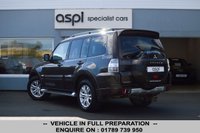 USED 2017 67 MITSUBISHI SHOGUN 3.2 DI-DC SG3 SUV 5dr Diesel Auto 4WD Euro 6 LWB (187 ps) BEIGE LEATHER, SATELLITE NAVIGATION, CLIMATE CONTROL, ELECTRIC GLASS SUNROOF, REAR CAMERA, HEATED FRONT SEATS, BLUETOOTH, MULTI FUNCTION STEERING WHEEL, CRUISE CONTROL,  ELECTRIC FRONT SEATS, ALLOY WHEELS, ROCKFORD AUDIO, DAB