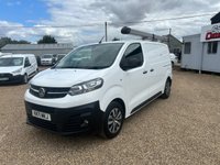 USED 2021 71 VAUXHALL VIVARO 1.5 Turbo D 2700 Dynamic Panel Van 6dr Diesel Manual L1 H1 Euro 6 (s/s) (100 ps) 62000 MILES AIR/CON * SAT/NAV * RACKING ROOF RACK PIPE TUBE